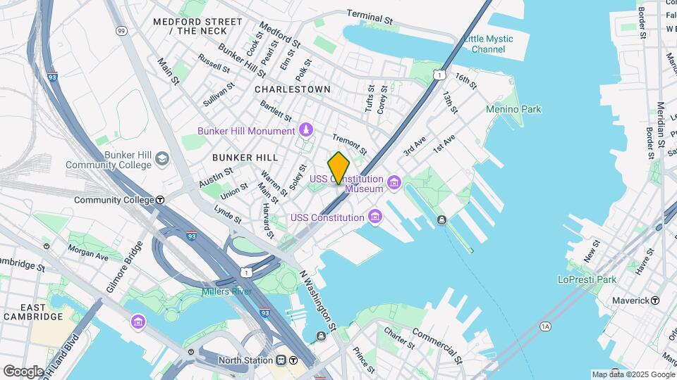 17 Chestnut St, Unit 2 Map and Location Details
