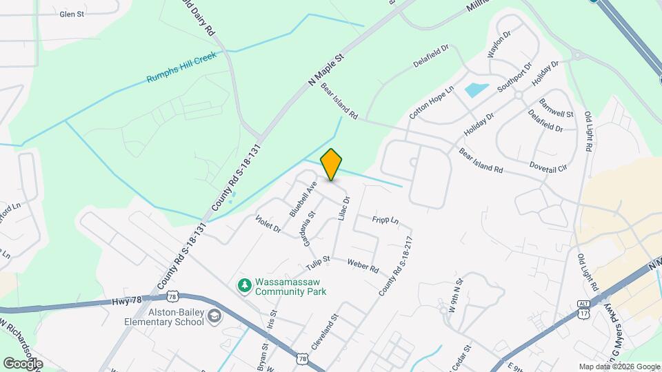 310 Lilac Dr Mapa y Detalles de la Ubicación