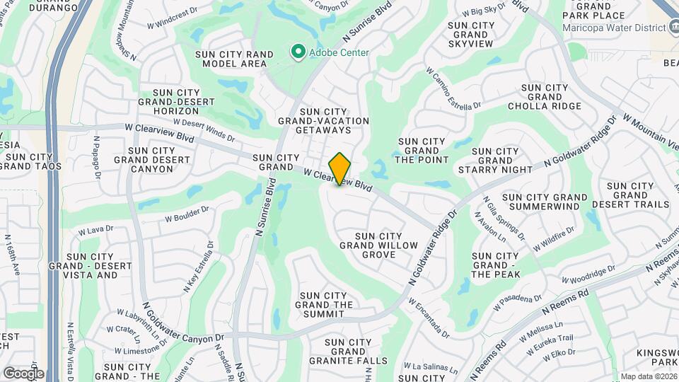 15796 W Eucalyptus Ct Map and Location Details