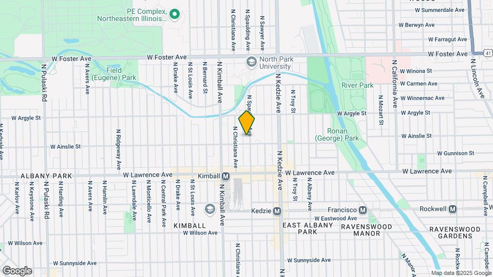 4910 N Spaulding Ave Mapa y Detalles de la Ubicación