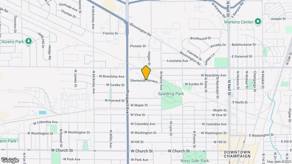 719 Sherwood Terrace Map and Location Details