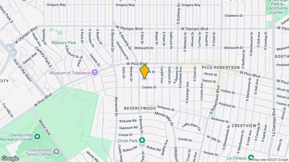 Rexford Drive Apartments Map and Location Details