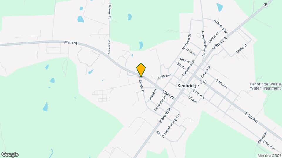 418 Shade St Map and Location Details