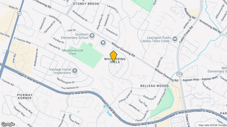 3713 Hacker Ct Map and Location Details