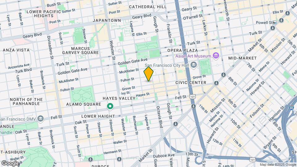 530 Grove St Mapa y Detalles de la Ubicación