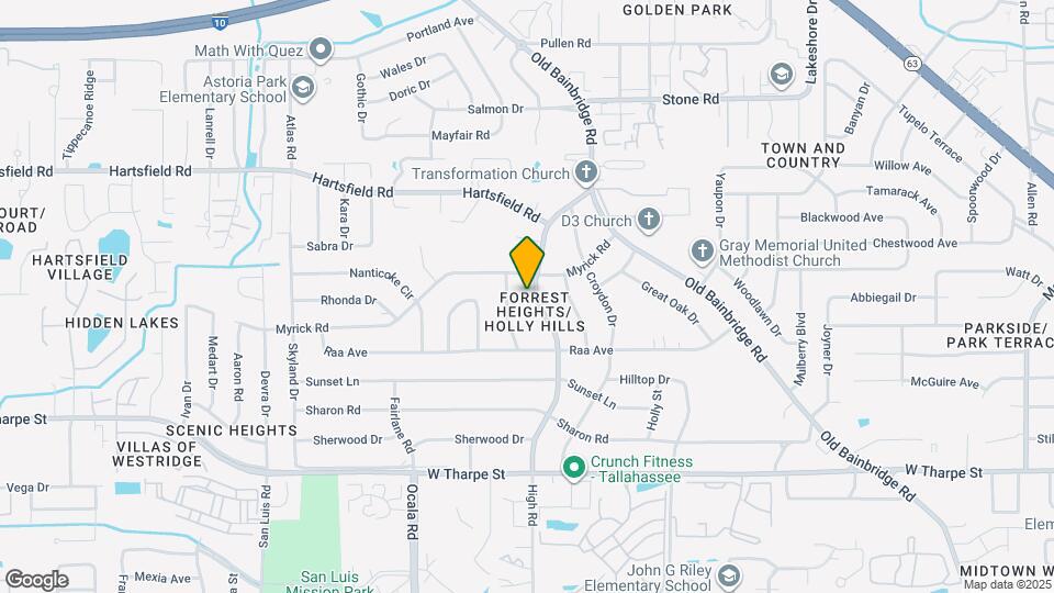 2114 High Rd Map and Location Details