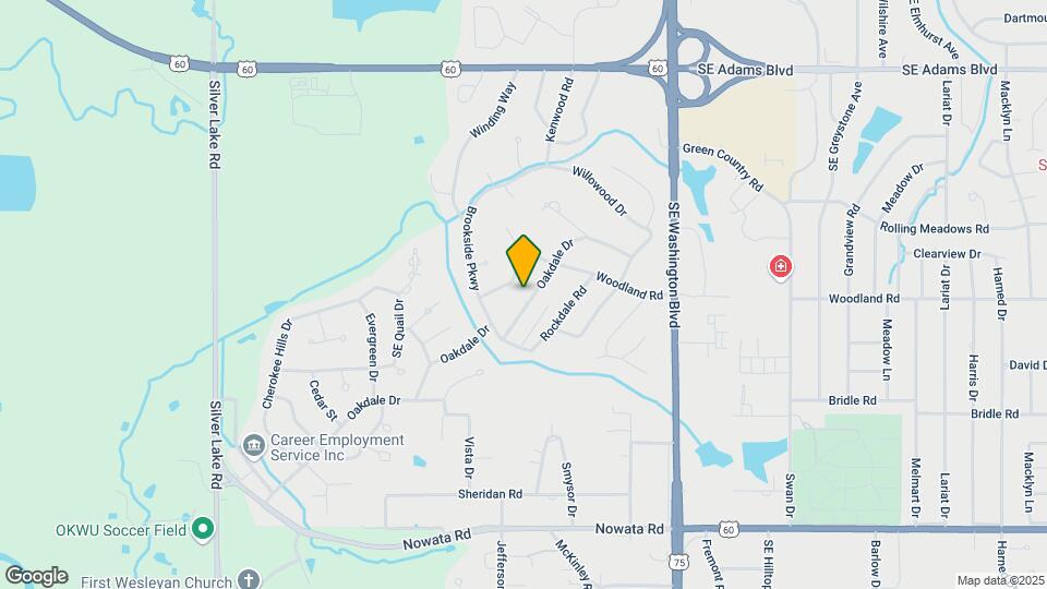 1317 Oakdale Dr Map and Location Details