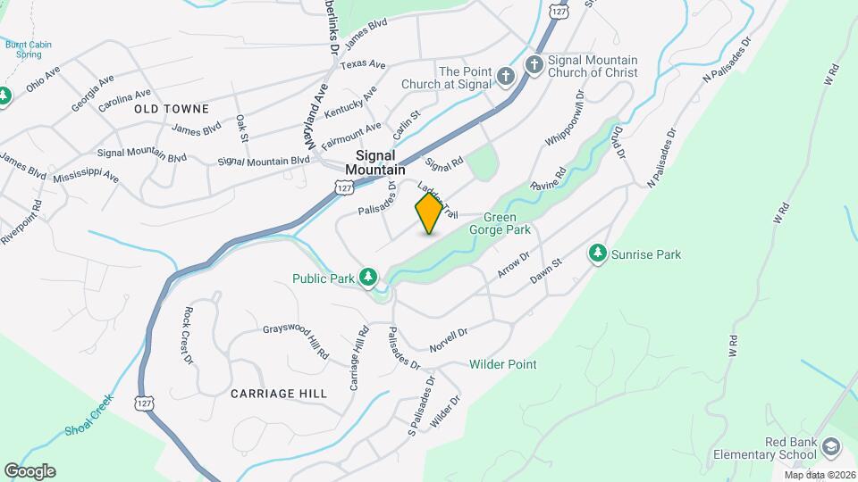 817 Ravine Rd Map and Location Details