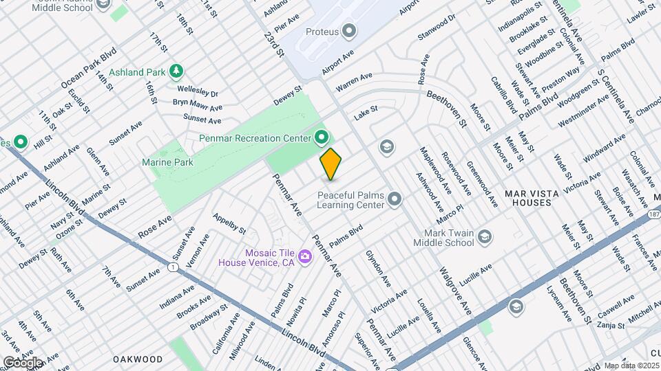 1620 Glyndon Ave Map and Location Details
