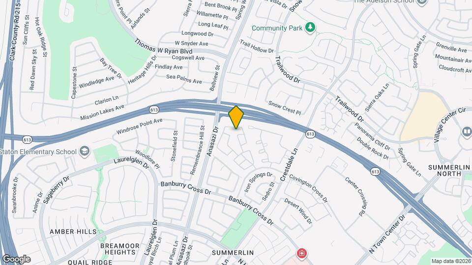 10312 Pinto Creek Ln Map and Location Details