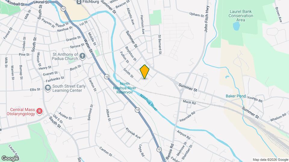 33 Milton St Map and Location Details