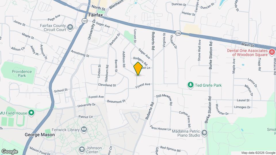 4201 Collier Rd Mapa y Detalles de la Ubicación