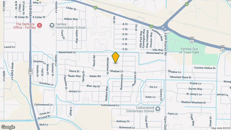 406 Bramble Ct Map and Location Details
