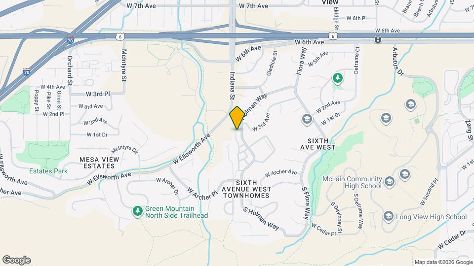 223 Holman Way Map and Location Details