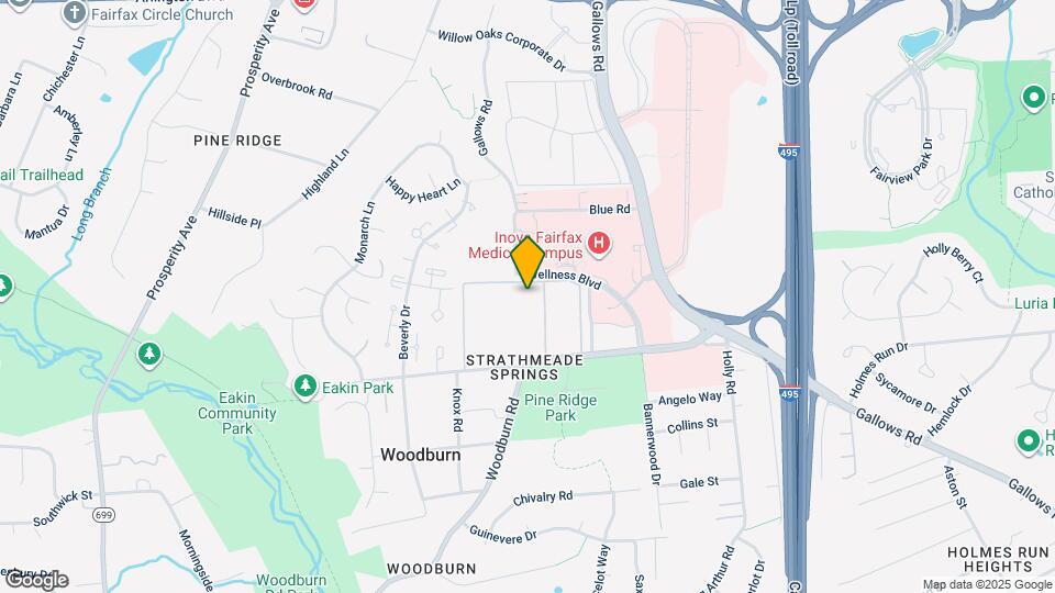 3304 Woodburn Rd Map and Location Details