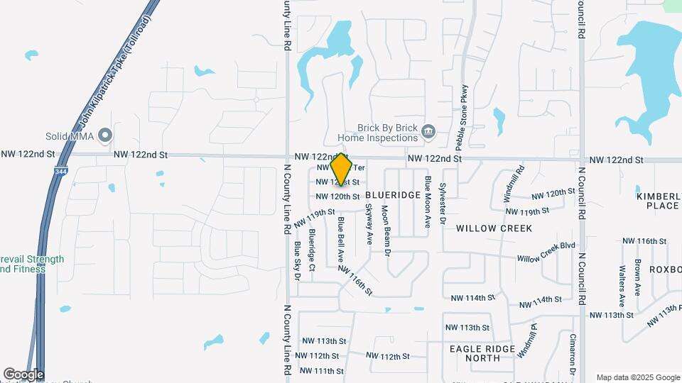 8821 NW 120th St Map and Location Details