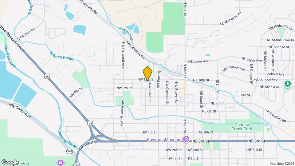 919 NW Ewen St Map and Location Details