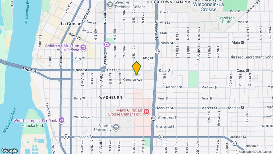1007 Cameron Ave Mapa y Detalles de la Ubicación