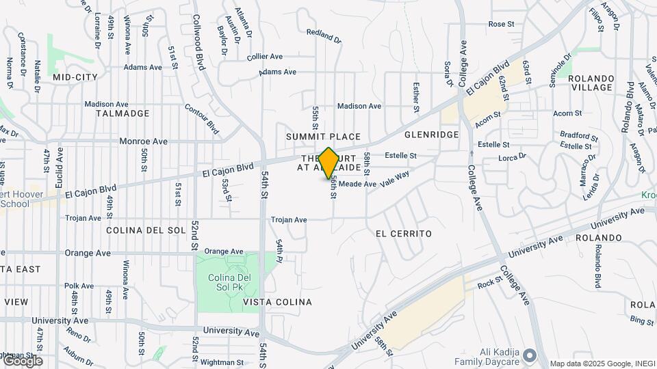 4386 56th St Mapa y Detalles de la Ubicación