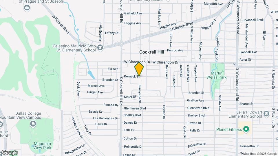 4124 Kernack St Map and Location Details