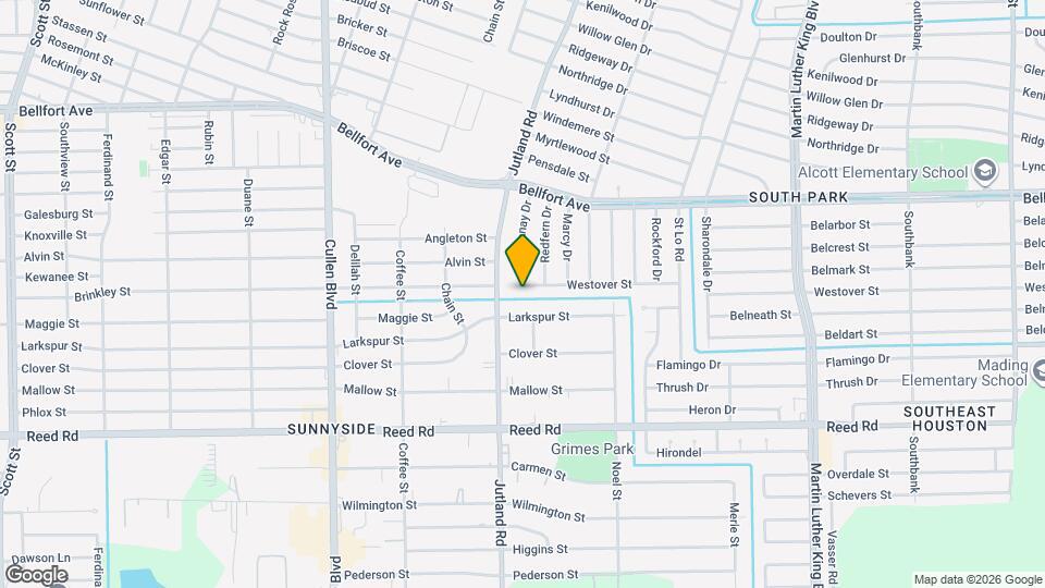 5110 Westover St Map and Location Details