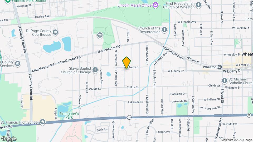 111 S Morgan Ave Map and Location Details