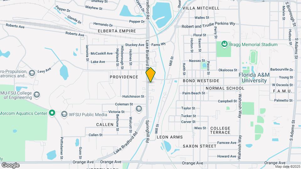2117 Lake Bradford Rd Map and Location Details
