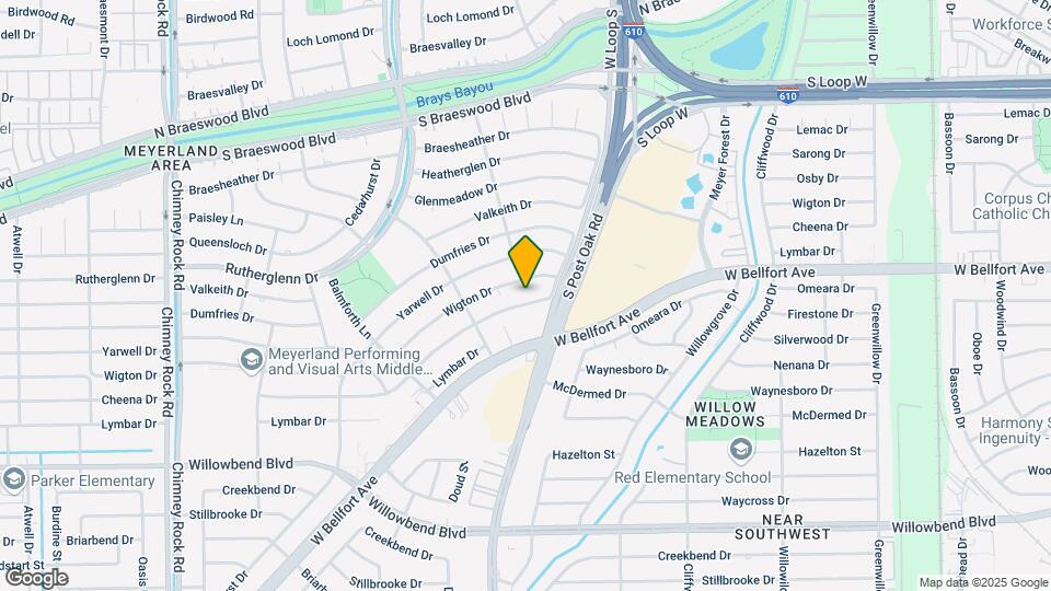 4914 Cheena Dr Map and Location Details