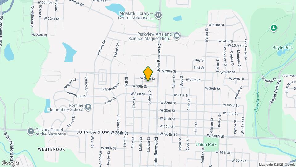 2916 Ludwig St Map and Location Details