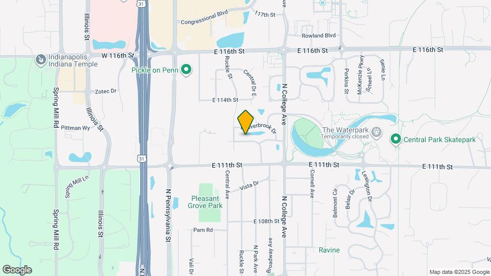 608 Burr Oak Dr Map and Location Details