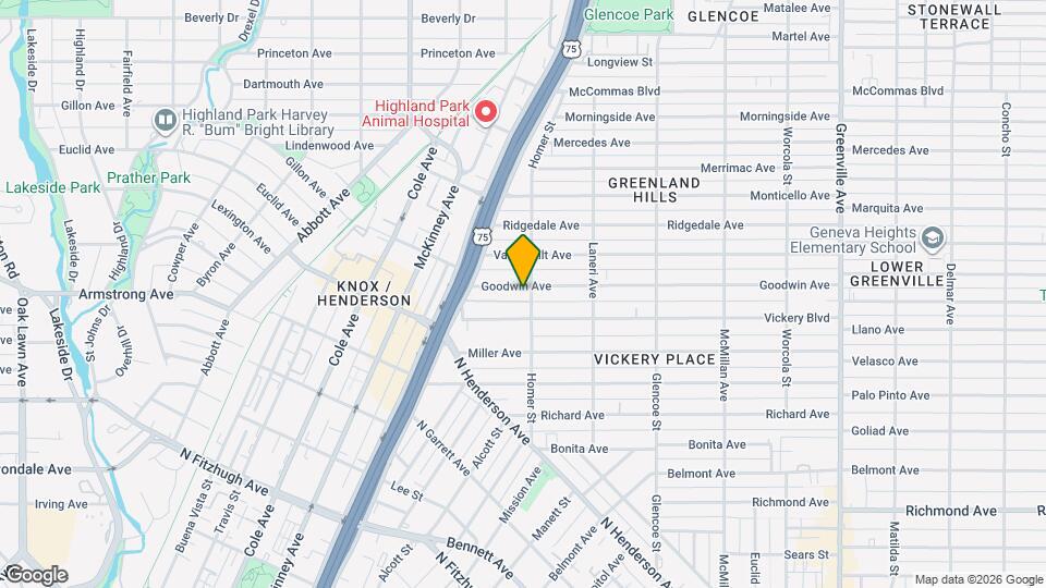 5146 Goodwin Ave Map and Location Details