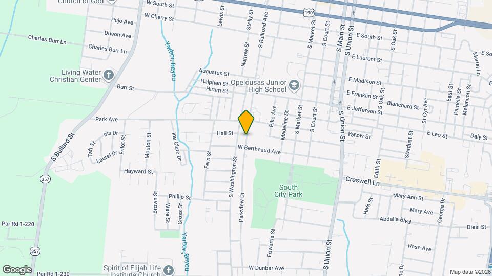 1232 S Railroad Ave Mapa y Detalles de la Ubicación