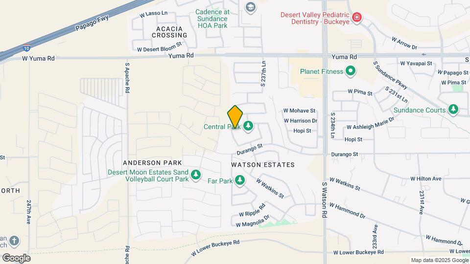1819 S 238th Ln Map and Location Details