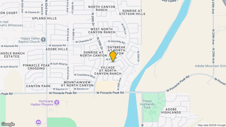 3813 W Camino Real Map and Location Details