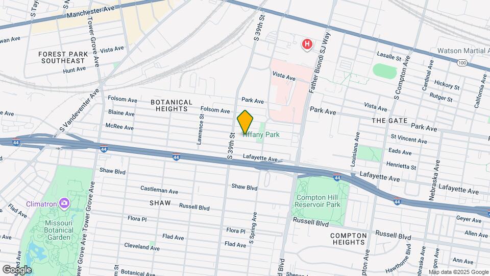 3841 McRee Ave Map and Location Details