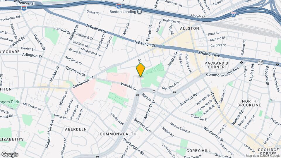 98 Gordon St Map and Location Details