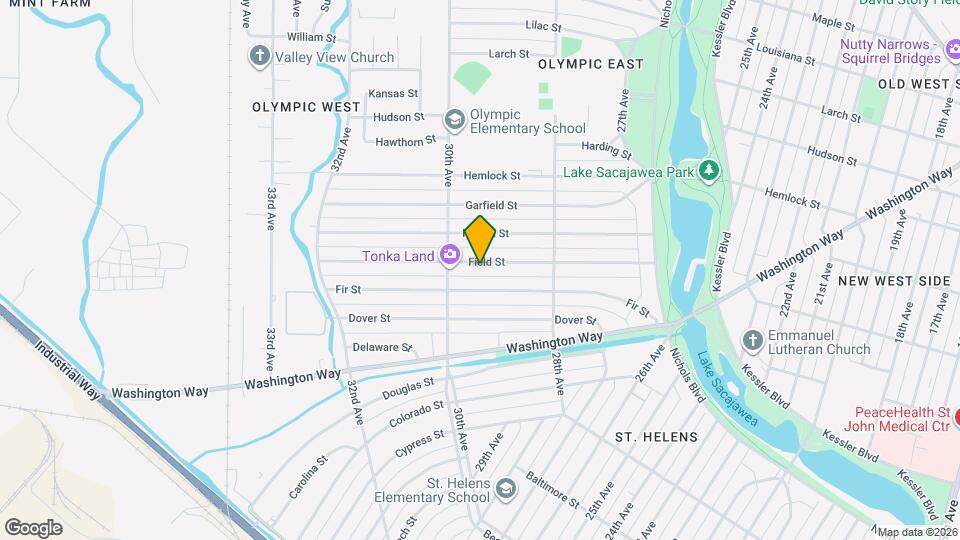 2925 Field St Map and Location Details