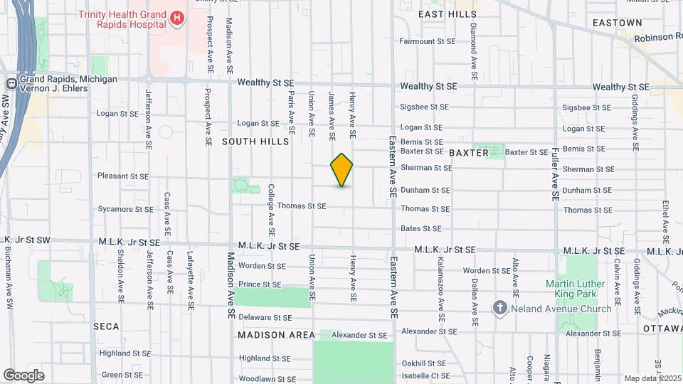 642 Pleasant St SE Map and Location Details