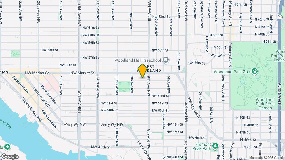 814 NW 54th St Map and Location Details