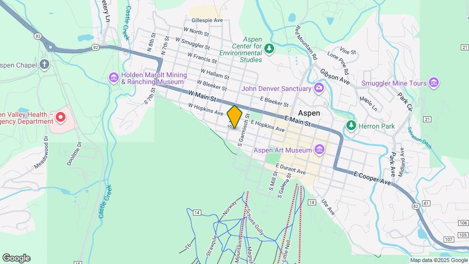 117 W Hyman Ave Map and Location Details