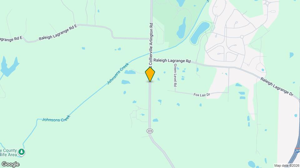 675 S Collierville Arlington Rd Map and Location Details