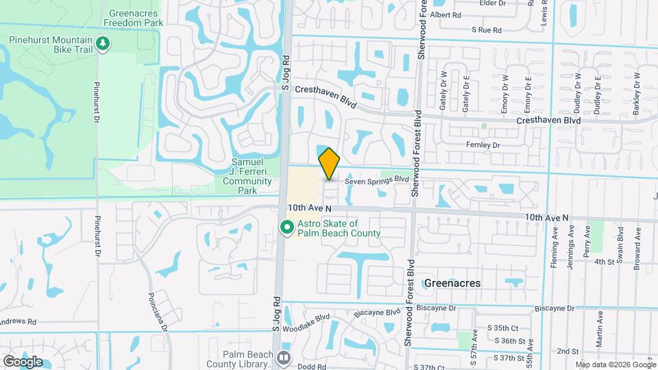 6322 Seven Springs Blvd Map and Location Details