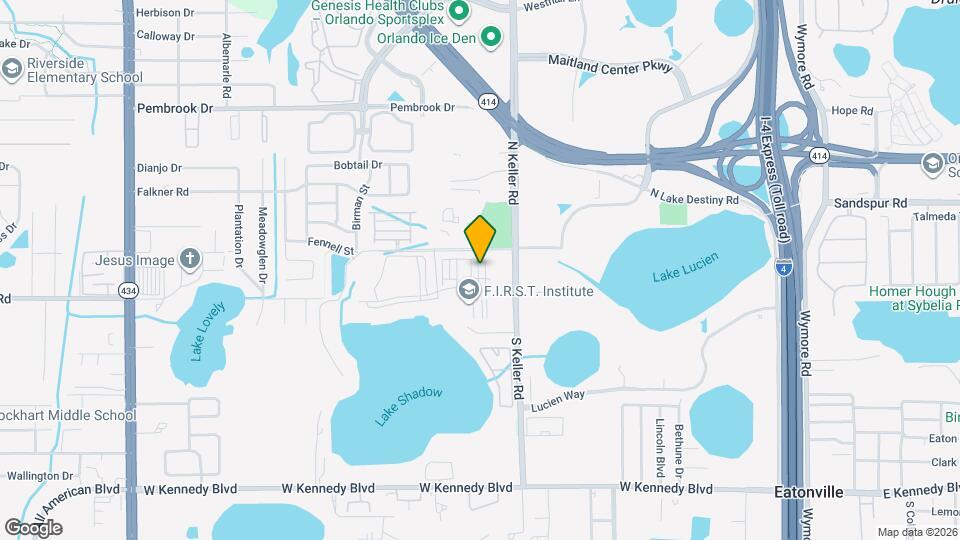 2638 Legacy Villas Dr Map and Location Details