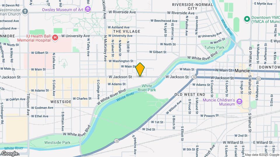 1409 W Jackson St Map and Location Details