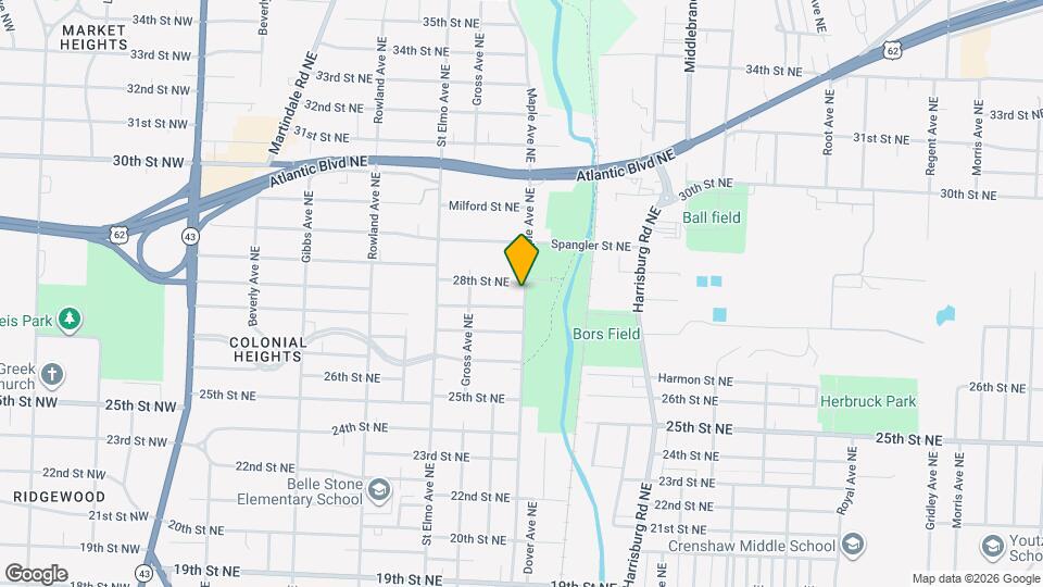 2711 Maple Ave NE Map and Location Details