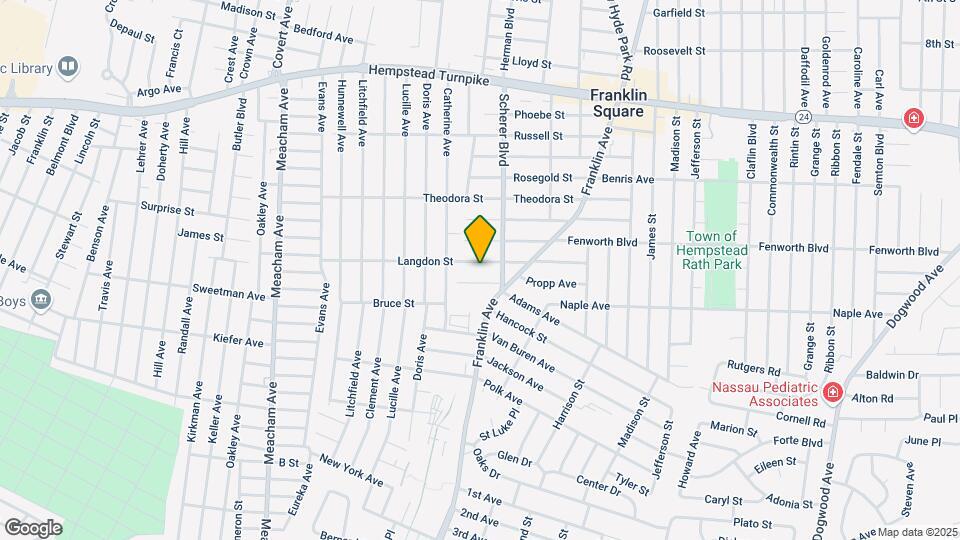 1125 Langdon St Map and Location Details