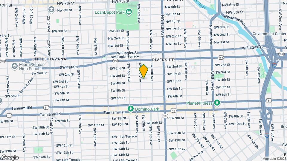 1361 SW 4th St Map and Location Details