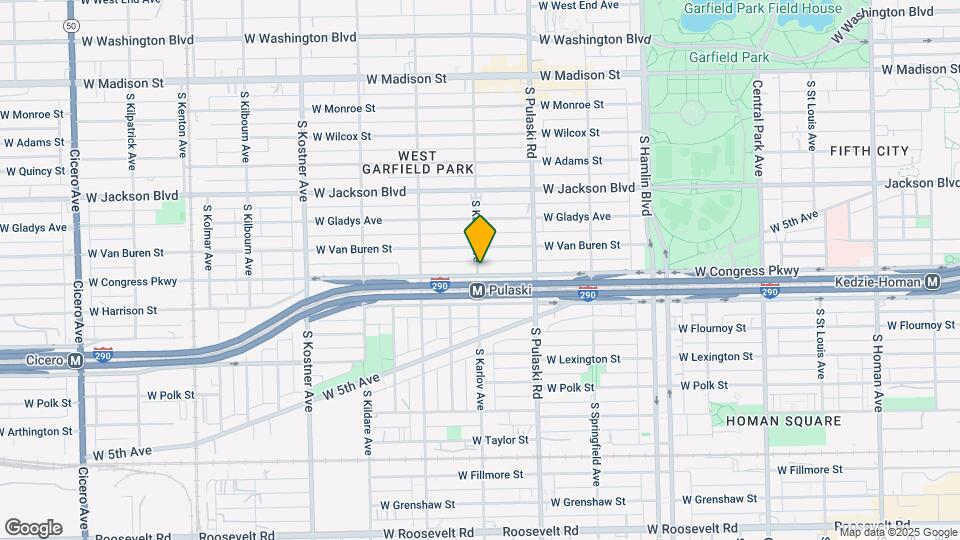 417 S Karlov Ave Map and Location Details