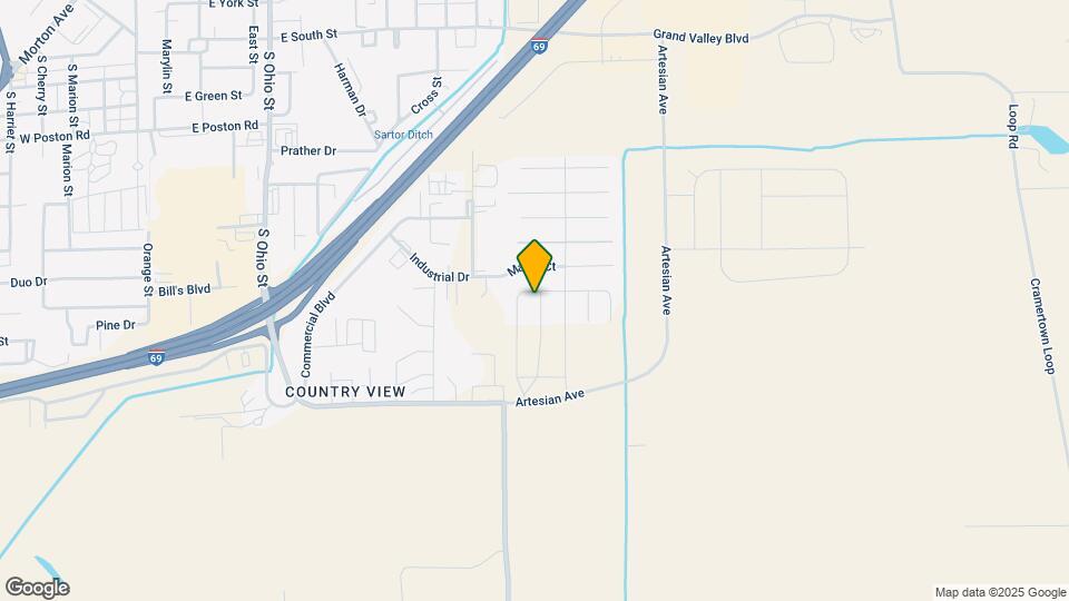 1096 Tomahawk Pl Map and Location Details