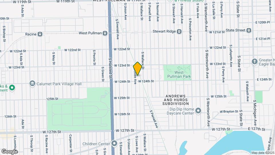 12345 S Lowe Ave Mapa y Detalles de la Ubicación